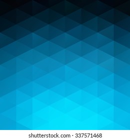 Blue Grid Mosaic Background, Creative Design Templates
