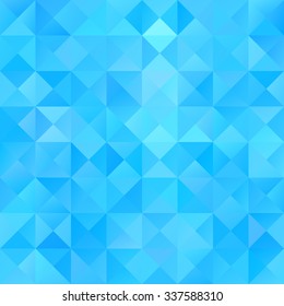 Blue Grid Mosaic Background, Creative Design Templates