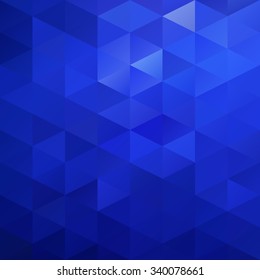 Blue Grid Mosaic Background, Creative Design Templates