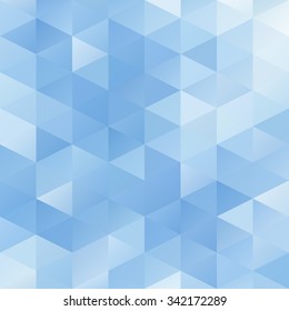 Blue Grid Mosaic Background, Creative Design Templates