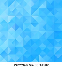 Blue Grid Mosaic Background, Creative Design Templates