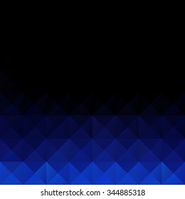 Blue Grid Mosaic Background, Creative Design Templates