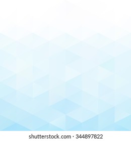 Blue Grid Mosaic Background, Creative Design Templates