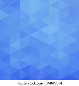 Blue Grid Mosaic Background, Creative Design Templates