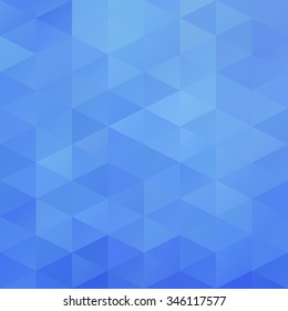 Blue Grid Mosaic Background, Creative Design Templates