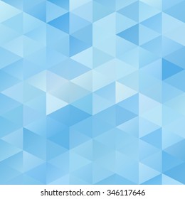 Blue Grid Mosaic Background, Creative Design Templates