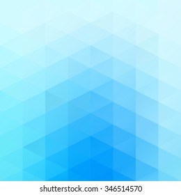Blue Grid Mosaic Background, Creative Design Templates