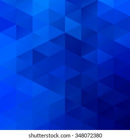 Blue Grid Mosaic Background, Creative Design Templates