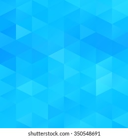 Blue Grid Mosaic Background, Creative Design Templates