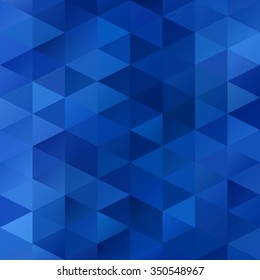 Blue Grid Mosaic Background, Creative Design Templates