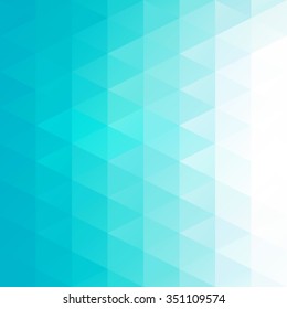 Blue Grid Mosaic Background, Creative Design Templates