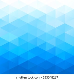 Blue Grid Mosaic Background, Creative Design Templates