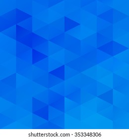 Blue Grid Mosaic Background, Creative Design Templates