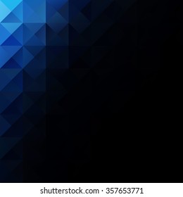 Blue Grid Mosaic Background, Creative Design Templates