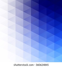 Blue Grid Mosaic Background, Creative Design Templates