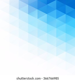 Blue Grid Mosaic Background, Creative Design Templates