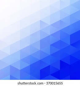 Blue Grid Mosaic Background, Creative Design Templates