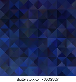 Blue Grid Mosaic Background, Creative Design Templates