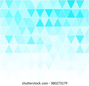 Blue Grid Mosaic Background, Creative Design Templates