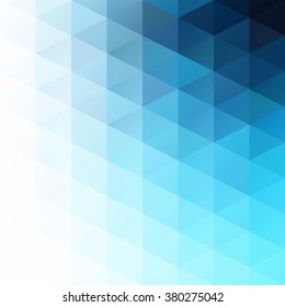 Blue Grid Mosaic Background, Creative Design Templates