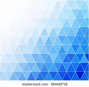 Blue Grid Mosaic Background, Creative Design Templates