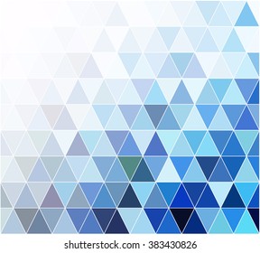Blue Grid Mosaic Background, Creative Design Templates