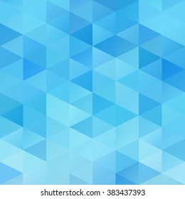 Blue Grid Mosaic Background, Creative Design Templates