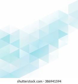 Blue Grid Mosaic Background, Creative Design Templates