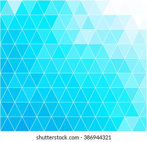 Blue Grid Mosaic Background, Creative Design Templates