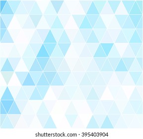 Blue Grid Mosaic Background, Creative Design Templates