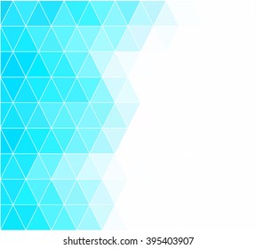 Blue Grid Mosaic Background, Creative Design Templates