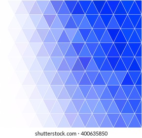 Blue Grid Mosaic Background, Creative Design Templates
