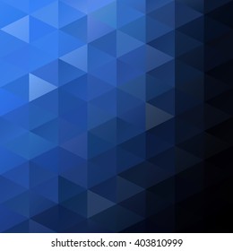 Blue Grid Mosaic Background, Creative Design Templates
