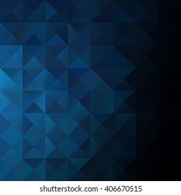 Blue Grid Mosaic Background, Creative Design Templates