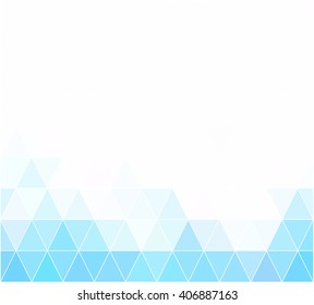 Blue Grid Mosaic Background, Creative Design Templates