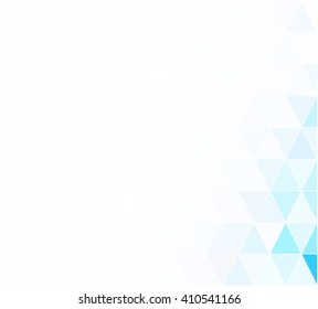 Blue Grid Mosaic Background, Creative Design Templates