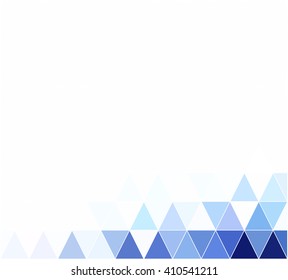 Blue Grid Mosaic Background, Creative Design Templates
