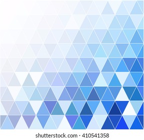 Blue Grid Mosaic Background, Creative Design Templates