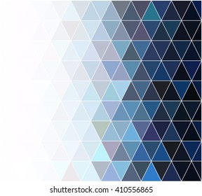 Blue Grid Mosaic Background, Creative Design Templates