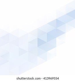 Blue Grid Mosaic Background, Creative Design Templates