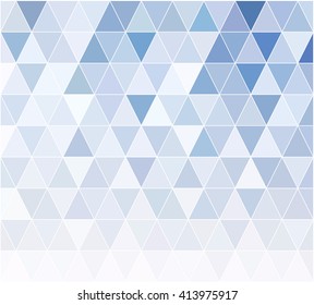 Blue Grid Mosaic Background, Creative Design Templates