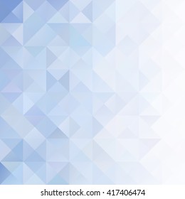 Blue Grid Mosaic Background, Creative Design Templates