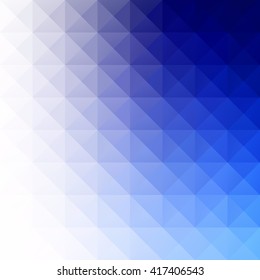 Blue Grid Mosaic Background, Creative Design Templates