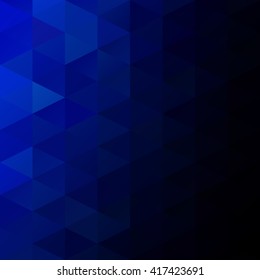 Blue Grid Mosaic Background, Creative Design Templates