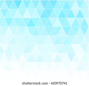 Blue Grid Mosaic Background, Creative Design Templates