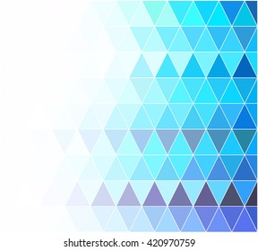 Blue Grid Mosaic Background, Creative Design Templates