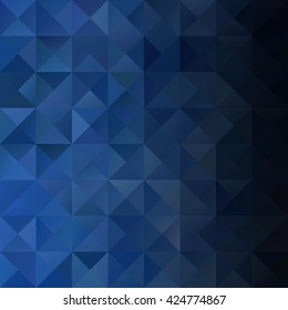 Blue Grid Mosaic Background, Creative Design Templates