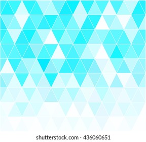 Blue Grid Mosaic Background, Creative Design Templates