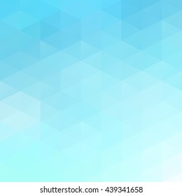 Blue Grid Mosaic Background, Creative Design Templates