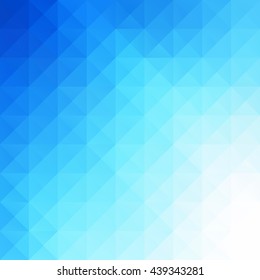 Blue Grid Mosaic Background, Creative Design Templates